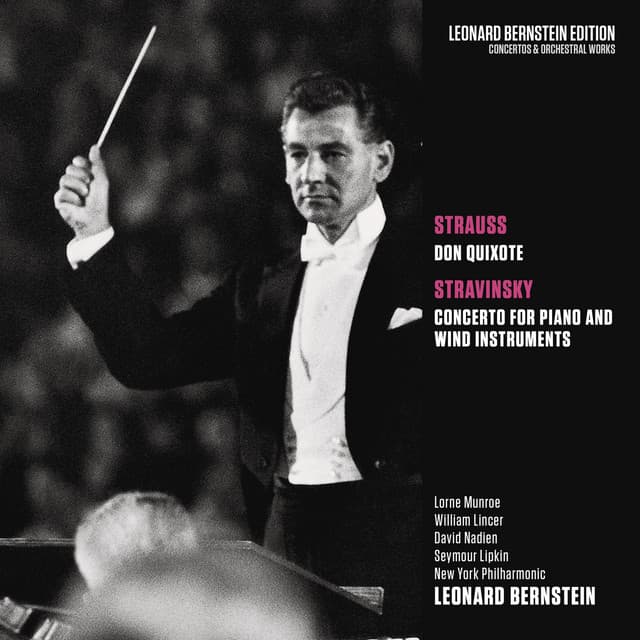 Strauss: Don Quixote, Op. 35 - Stravinsky: Concerto for Piano and Wind Instruments