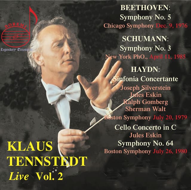 Sinfonia concertante in B-Flat Major, Op. 84, Hob. I:105: I. Allegro - Live