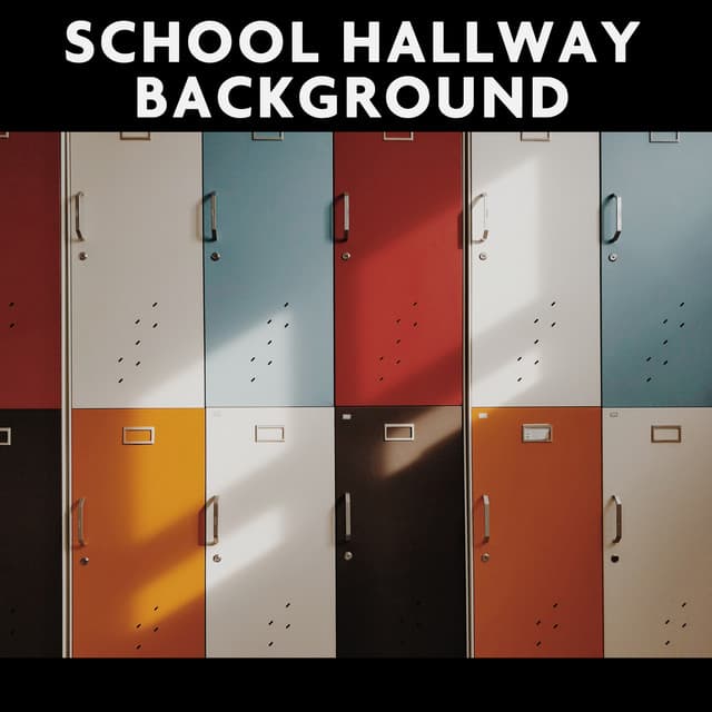 School Hallway Background