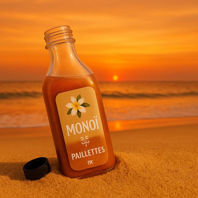 Monoï Paillettes