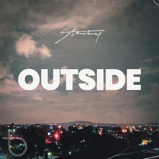Outside