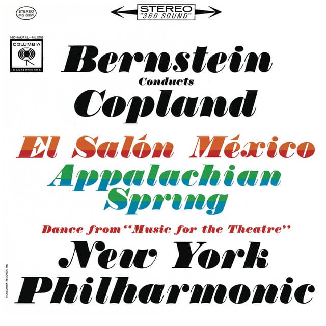 Copland: Appalachian Spring, El Salón México & Music for the Theatre (Remastered)