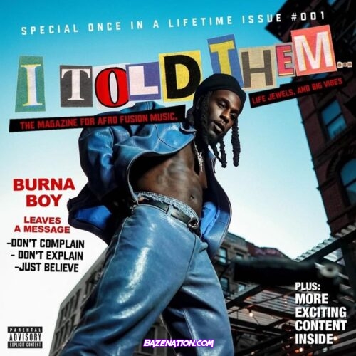 Burna Boy If I'm Lying Mp3 Download